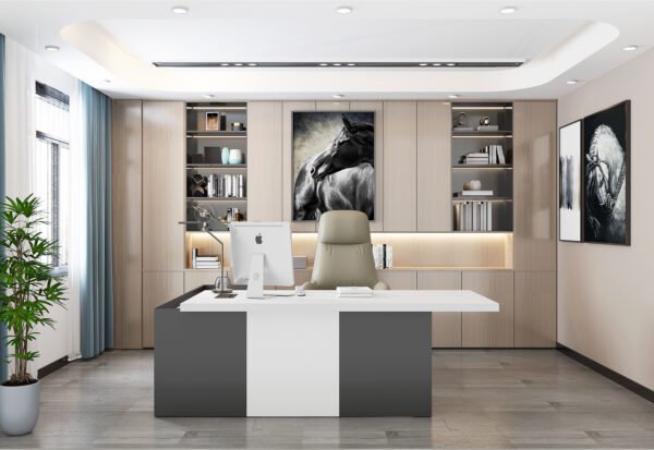 White Nimbus Desk