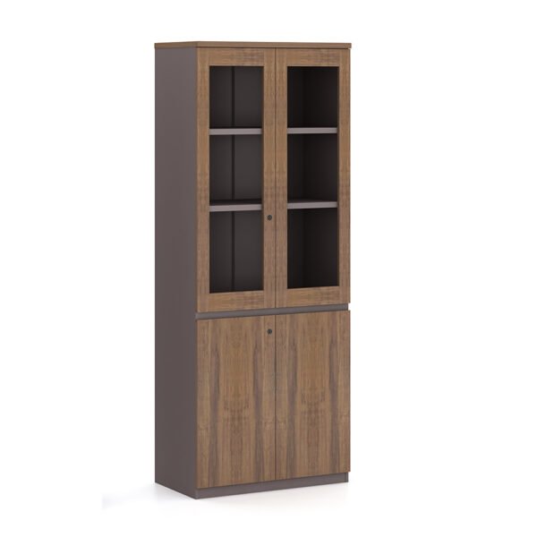 Brown/Oak Vista Cabinet