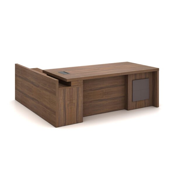 Brown/Oak Valor Desk